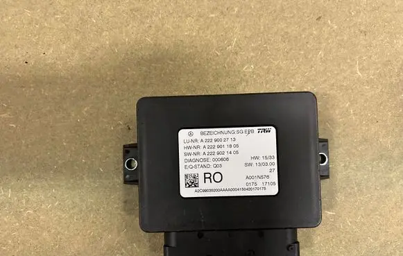 Mercedes-Benz S W222 Hand brake control module A2229002713 A2229011805 A2229021405