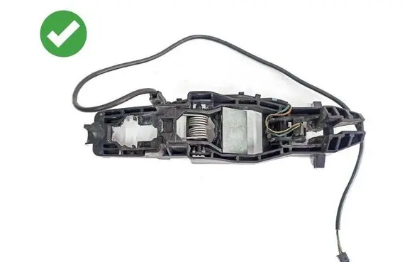 Mercedes-Benz E W211 Rear door exterior handle/bracket 2117600334