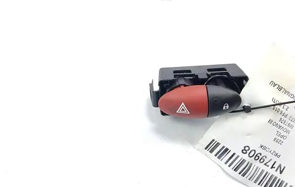 Opel Movano B Hazard light switch 8200214896