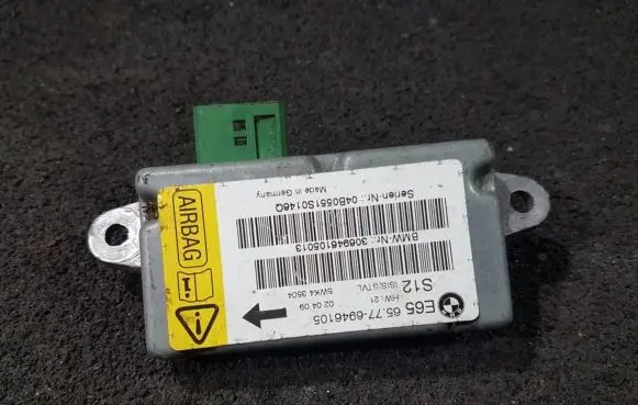 BMW 7 E65 E66 Airbag deployment crash/impact sensor 65776946105 5wk43504