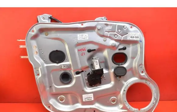 Hyundai Santa Fe Front door window regulator with motor 2601213