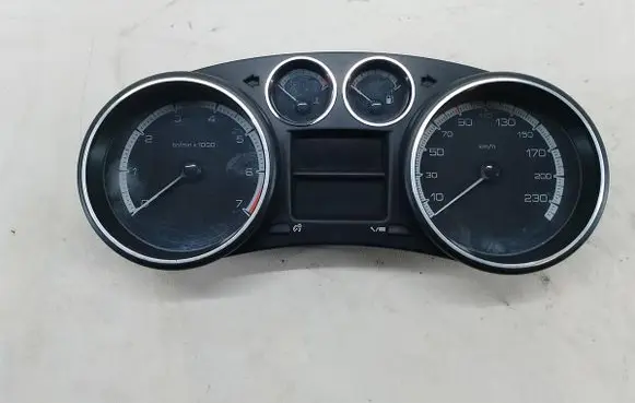 Peugeot 308 Speedometer (instrument cluster) 9665107380