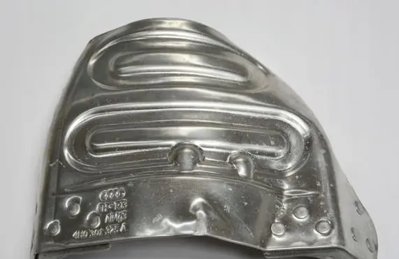 Audi A8 S8 D5 Exhaust heat shield 4H0301325A
