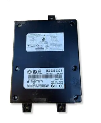 Volkswagen PASSAT B7 Bluetooth control unit module 5K0035730F 10022700500