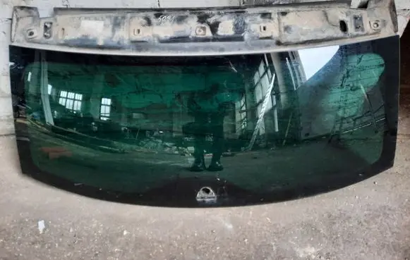Volkswagen Touareg I Rear windscreen/windshield window 43R005274 E643R005274 43R0052745