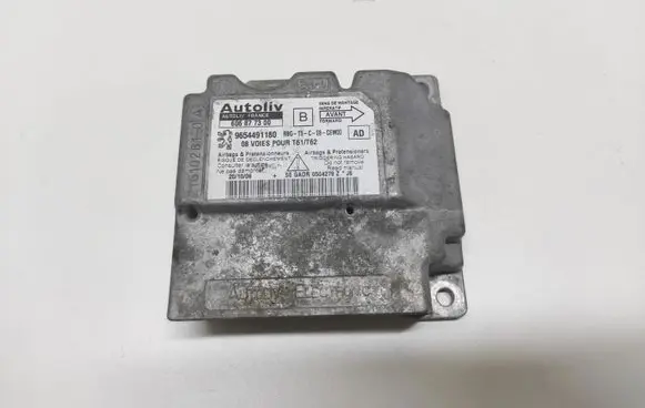 Peugeot 307 Airbag control unit/module 606877300 9654491180 216102810A