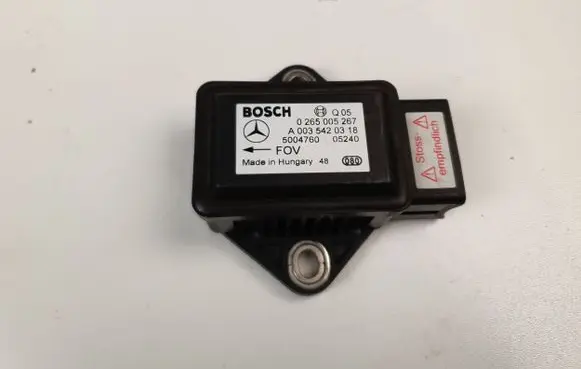 Mercedes-Benz A W169 ESP acceleration yaw rate sensor 0265005267 A0035420318