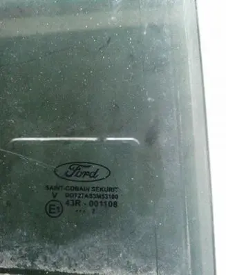 Ford C-MAX I Rear door window glass