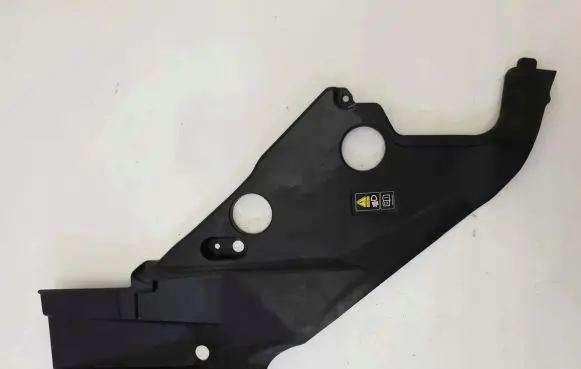 Engine bonnet/hood lock trim molding