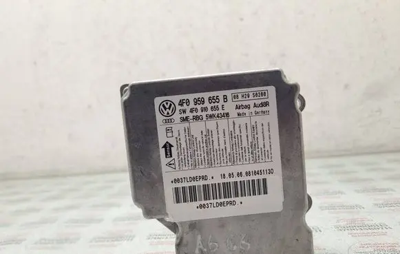 Audi A6 S6 C6 4F Airbag control unit/module 4F0959655B 4F0910655E 08H29S0280