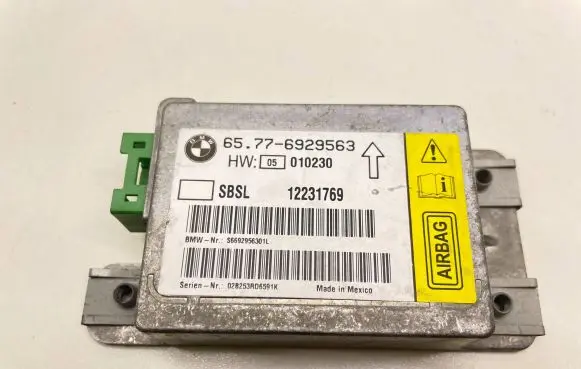 BMW 7 E65 E66 Airbag control unit/module 6929563 12231769 010230