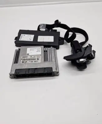 BMW X5 E70 Engine ECU kit and lock set 7586909 758690901 7587084