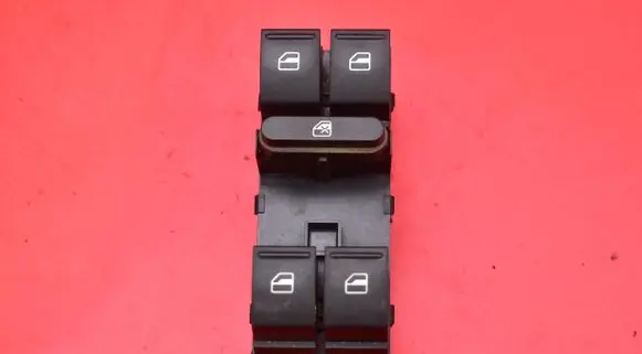 Skoda Octavia Mk2 (1Z) Electric window control switch 1Z0959858B