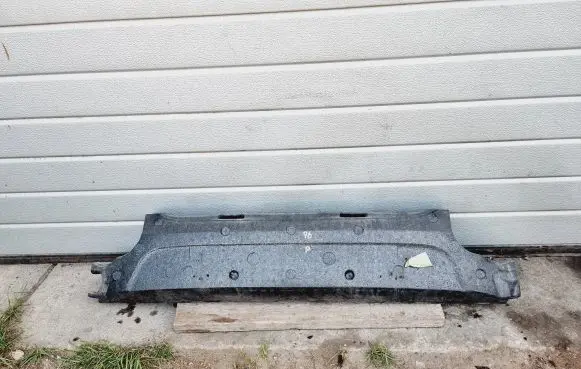 Front bumper foam support bar