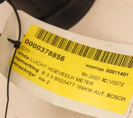 Volvo S80 Mass air flow meter 0280218134