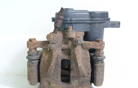 Land Rover Evoque I Rear brake caliper 32337647