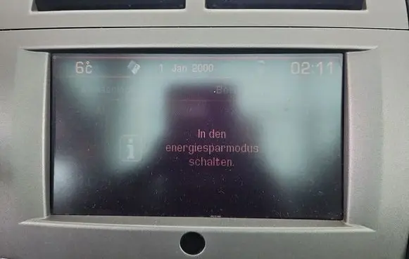 Peugeot 407 Screen/display/small screen 9656690780 IMPRK1554598