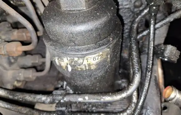 Opel Astra G Oil filter cover 
