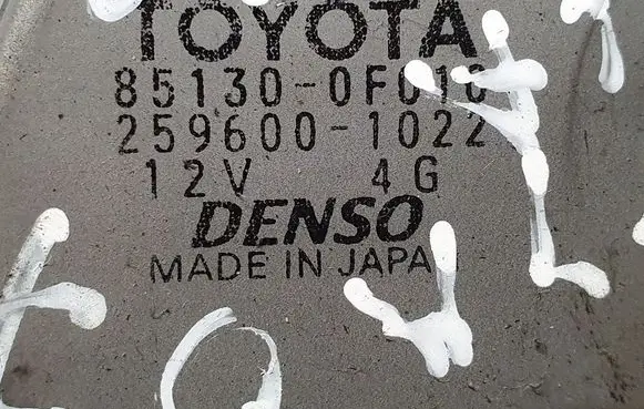 Toyota Corolla Verso AR10 Rear window wiper motor 851300F010 2596001022