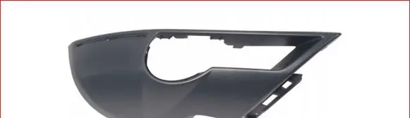 Audi Q7 4L Front bumper splitter molding 