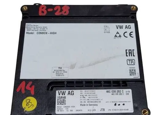 Audi A6 S6 C8 4K Other control units/modules 4KE035282C.Kolumb