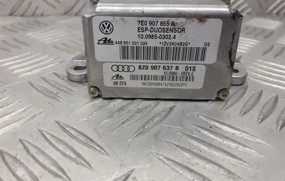Audi A2 ESP acceleration yaw rate sensor 8Z0907637B