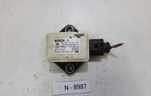 Audi A4 S4 B7 8E 8H ESP acceleration yaw rate sensor 8E0907637B