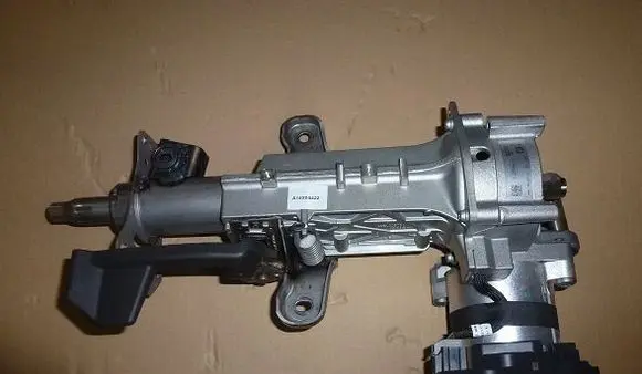Steering wheel axle