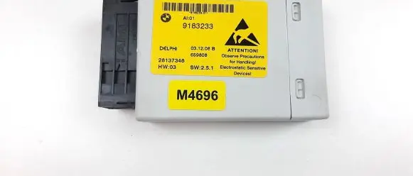 BMW 5 E60 E61 Center console control module 9183233