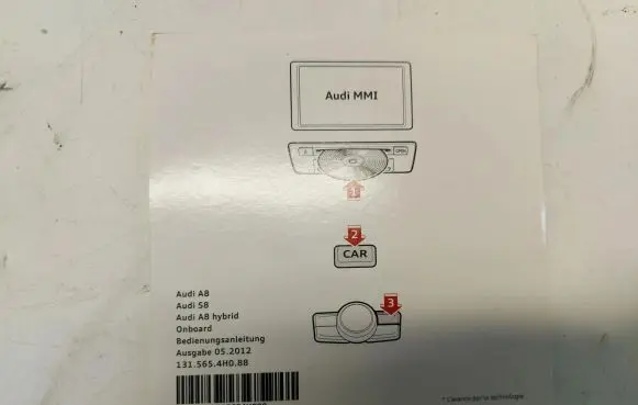 Audi A8 S8 D4 4H CD/DVD changer 1355654H088
