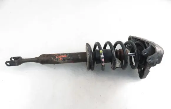 Front shock absorber with coil spring