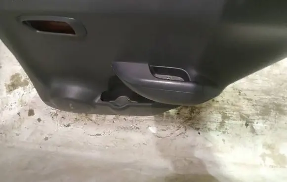 Rear door card panel trim