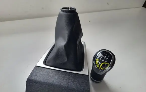 Nissan Micra K14 Gear lever shifter trim leather/knob