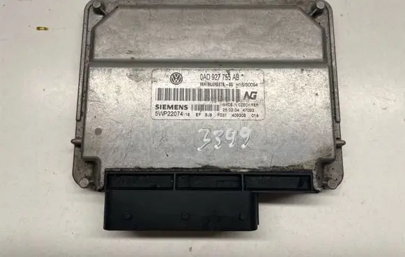 Volkswagen Touareg I Gearbox control unit/module 0AD927755AB