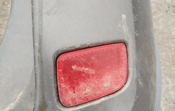 Rear tail light reflector