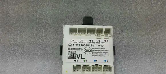 Mercedes-Benz C W205 Door control unit/module A2229009812