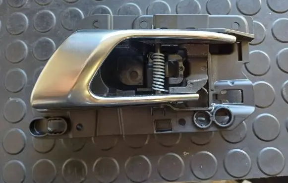 Porsche Macan (95B) Front door interior handle 95b837019
