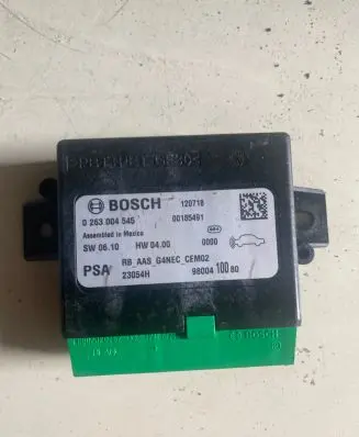 Peugeot 208 Parking PDC control unit/module 9800410080 00185491 63004545