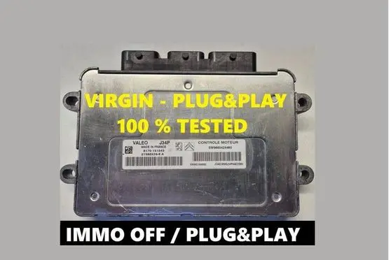 Peugeot 207 CC Engine control unit/module 9665424480 215865398A