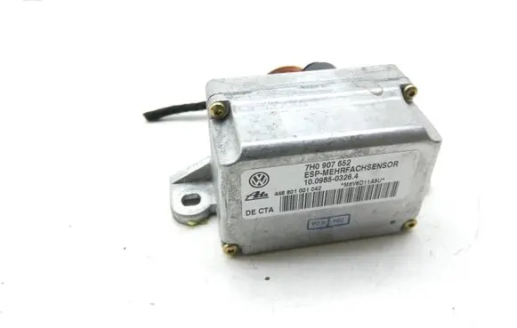 Volkswagen Touareg I ESP acceleration yaw rate sensor 7H0907652