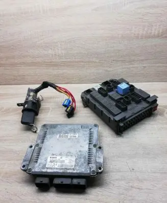 Engine ECU kit and lock set