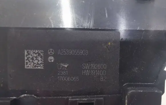Mercedes-Benz GLC X253 C253 Multifunctional control switch/knob A2539055903 17006065 SW192600