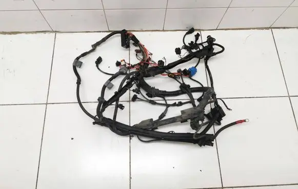 Engine installation wiring loom