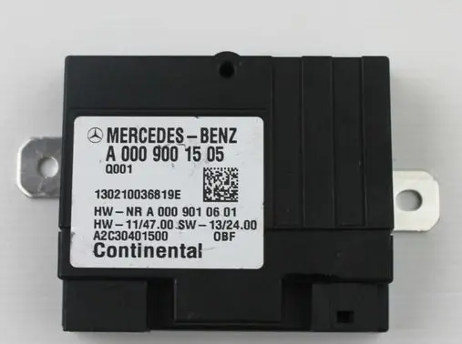 Mercedes-Benz S W222 Injection control unit/module A0009001505