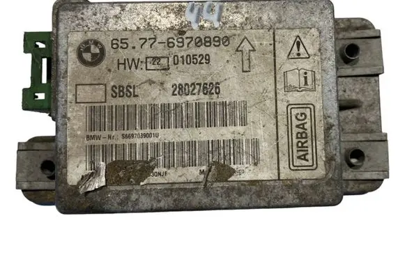 BMW 7 E65 E66 Airbag control unit/module 6970890 28027626 65776970890