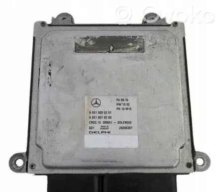 Mercedes-Benz E W211 Engine control unit/module ECU A6519000301