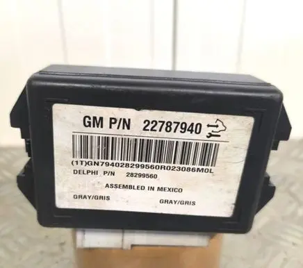 Opel Antara Comfort/convenience module 22787940 28299560