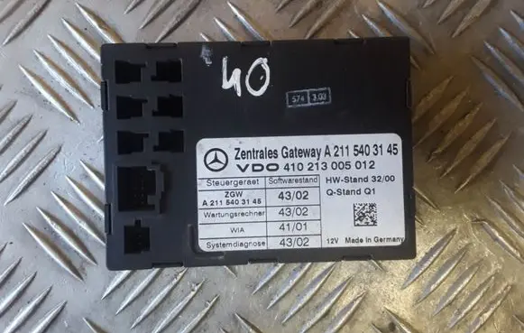 Mercedes-Benz E W211 Door control unit/module A2115403145 410213005012