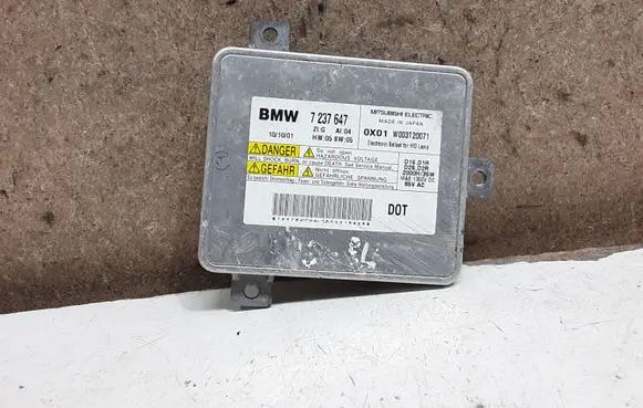 BMW 3 E90 E91 Headlight ballast module Xenon 7237647
