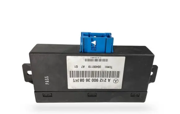 Mercedes-Benz E W212 Air suspension control unit module (rear) A2129003608